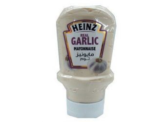 Heinz Mayonnaise, Real Garlic, 390g (Imported)