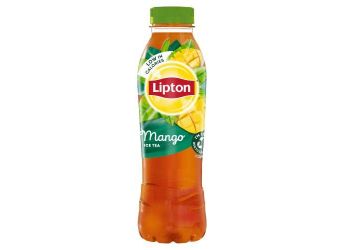Lipton Ice Tea Mango Low In Calories Soft Drink With Tea Extract & Mango Juice 500ml (Imported)
