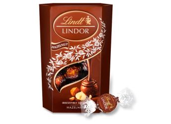 Lindt Lindor Hazelnut Irresistibly Smooth Hazelnut Chocolate ideal gift Box.200g