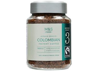 Mark & Spencer Colombian Instant Coffee Medium Roast 3 100g