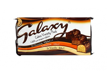 Galaxy Cakes Variety Pack Chocolate, Hazelnut & Vanilla 150g