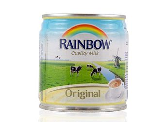 Rainbow ChefsNeed Original Evaporated Milk, 170 gm - Pack of 2 (Imported)