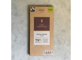 Mark & Spencer Dark Chocolate 78% Cocoa Solids 100g