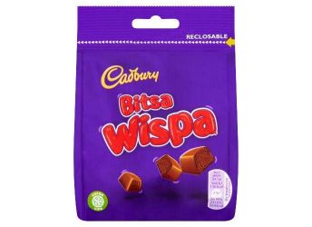 Cadbury Bitsa Wispa Chocolate Packet, 95g