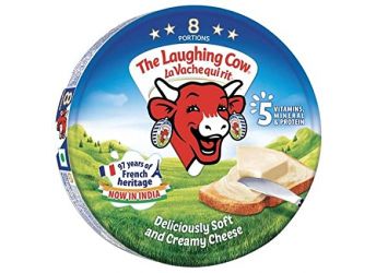 Laughing Cow Deliciously Soft and Creamy Cheese Cube 8 Portion, 120g