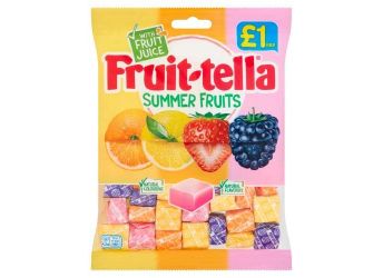 Fruittella Summer Fruits Chews With Fruit Juice,135g (Imported)