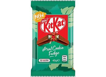 Nestle KitKat Mint Cookie Fudge 45g (Pack of 3) Imported