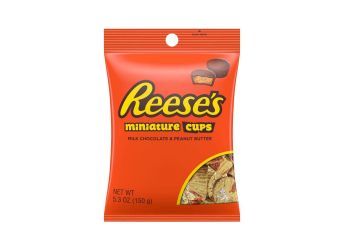 Hershey Resses Minature Cups Milk Chocolate and Peanut Butter, 150 g