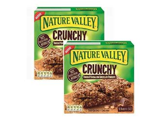 Nature Valley Crunchy Oats n Dark Chocolate 10 Bar,210g Each (Pack of 2)