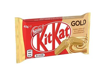 Nestle KitKat Gold 4 Finger 45g (Pack of 3) Imported