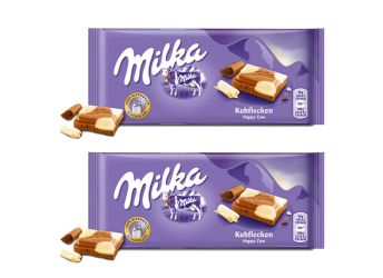 Milka Happy Cow kuhflecken Chocolate,100g Each (Pack of 2)