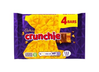 Cadbury Crunchie 4 Chocolate bar 104.4g
