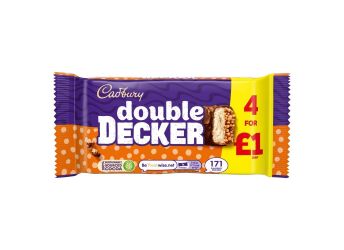 Cadbury Double Decker Milk Chocolate 4 Bar Pack (Imported), 149.2g