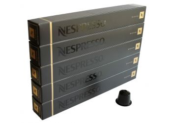 Nespresso Ristretto Nespresso Coffee Capsules, (Pack of 5)