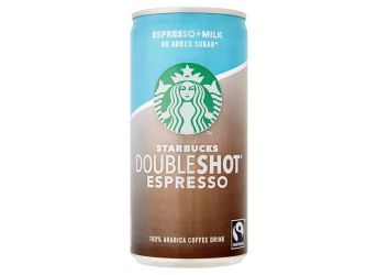 STARBUCKS Doubleshot Espresso, No Added Sugar, 200 ml