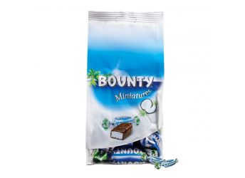 Bounty Miniature Chocolate Pouch, 220g