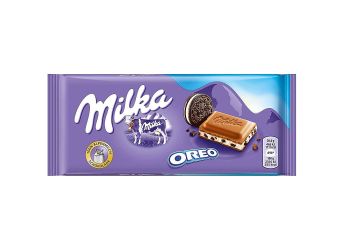 Milka Oreo Milk Chocolate Bar, 100 g