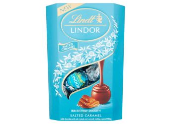 Lindt Lindor Milk Chocolate Salted Caramel Gift Box,200 g
