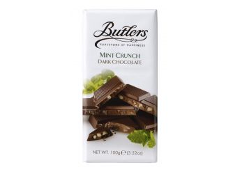 Butlers Mint Crunch Dark Chocolate Bar, 100g