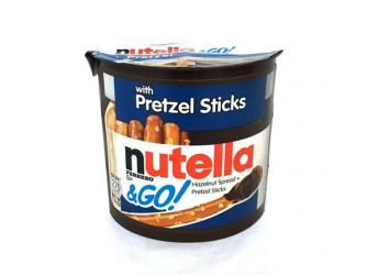 Nutella Hazelnut Spread and Pretzel Sticks and Go! sachet, 54g