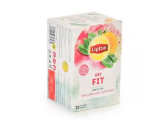 Lipton Get Fit Green Tea Herbal Infusion 20 Tea Bags 30g