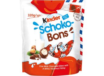 Kinder Schoko Bons Fine Milk Chocolate Bites With Milky Hazelnut Filling 320g