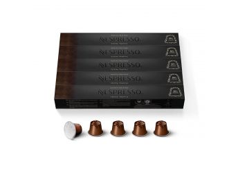 Nespresso Capsules Cocoa Truffle, 50 Count Espresso Coffee Pods, (Pack of 5)