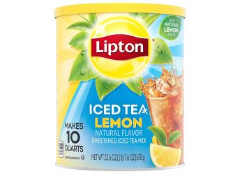 Lipton Iced Tea Mix, Lemon (Natural Flavour, Sweetened Iced Tea Mix) 670g