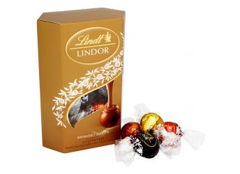 Lindt Lindor Assorted Chocolate Smooth Truffles Box,200g