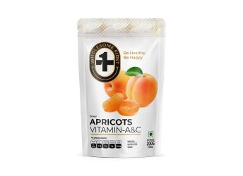Wholesome First Dried Apricots 200gm | Gluten Free, Non GMO and 100% Vegan (Pack of 1)