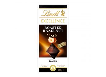 Lindt Excellence Roasted Hazelnut Dark Chocolate, 100 g