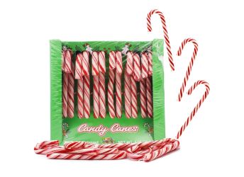 Candy Canes Peppermint Flavour 12 Sticks 100g (Imported)