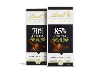  Lindt Excellence Dark 70% Cocoa and Lindt Excellence Dark 85% Cocoa Bar | Pack of 2 | 100gm Each