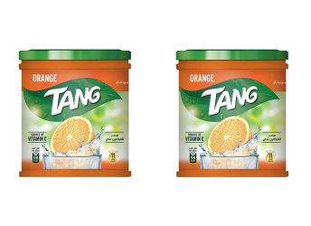Tang Orange Flavour Source Of (Vitamin C) No Artifical Flavours No Artifical Colours New Pack 1.375kg Pack Of 2 (Imported)