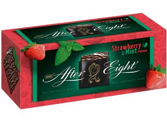 After Eight Thins Strawberry & Mint Flavour Dark Chocolate, 200g