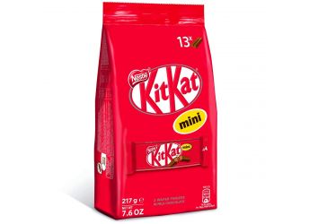 Nestle KitKat Mini 2 Wafer Fingers In Milk Chocolate, 217g