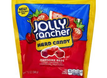 JOLLY RANCHER AWESOME REDS Hard Candy Assortment, 13-Ounce Bag (Imported)