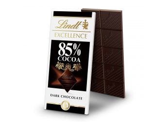 Lindt Excellence 85% Cocoa Dark Chocolate,100g (Pack of 2)