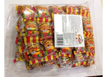Campfire Gummy Burger 60 pcs Packet, 600g (Imported)