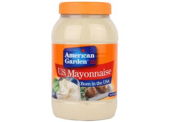 American Garden U.S. Mayonnaise, Gluten Free, 887 ml Jar (Imported)