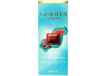 Godiva Salted Caramel Belgian Milk Chocolate, 90g