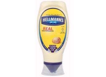 Hellmann's Real Mayonnaise Squeeze Bottle, 430ml (Imported)