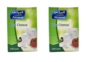 Almarai Full Cream Feta Cheese, 400 g ( Pack of 2)