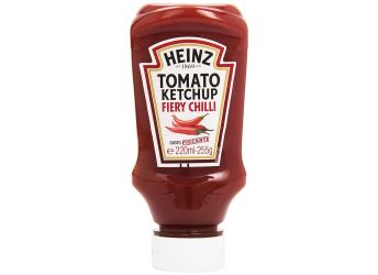 Heinz Fiery Chilli Ketchup, 225 g (Imported)