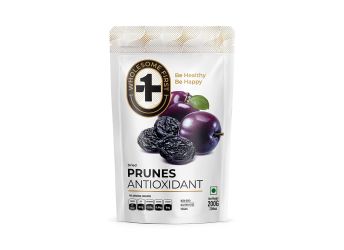 Wholesome First Dried Prunes 200gm | Gluten Free, Non GMO and 100% Vegan