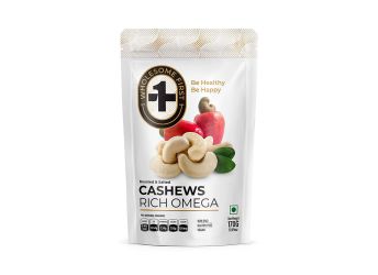 Wholesome First Cashews - Roasted and Salted 170gm | Gluten Free, Non GMO and 100% Vegan