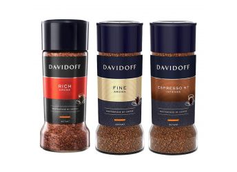 Davidoff Café Rich Aroma, Fine Aroma and Espresso 57 Instant Ground Coffee - Combo Pack Jar, 3 x 100 g (Imporrted)