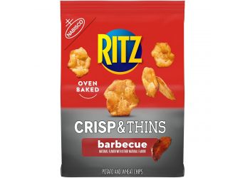 Ritz Chips Ritz Crisp & Thins Barbecue Chips, 1 ct