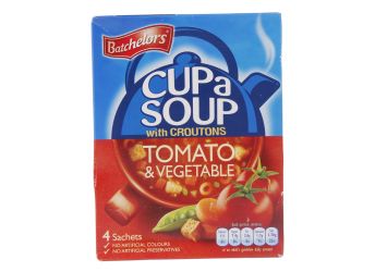 Batchelors Cup a Soup, Tomato Vegetables with Croutons, 104g (Imported)