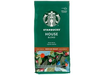 Starbucks House Blend Medium Roast Ground Coffee,200gm
